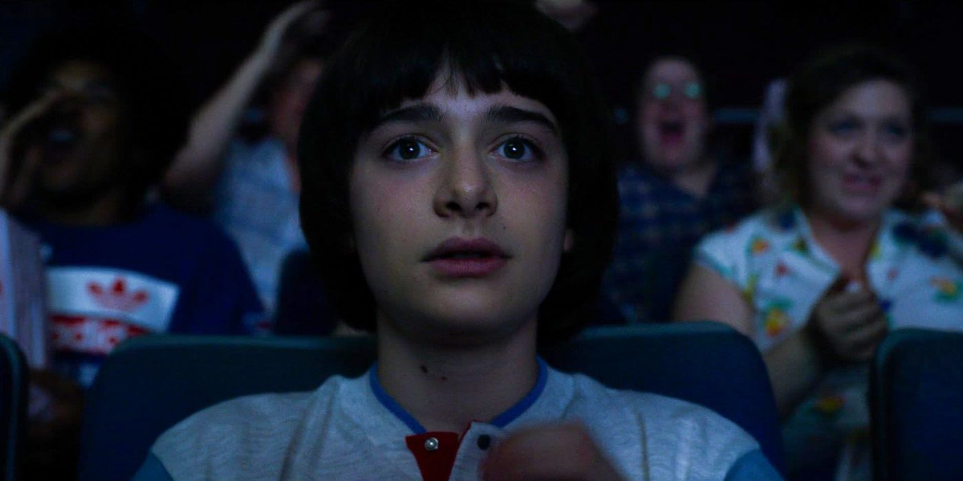 Stranger Things' Will Byers Sat In Movie Theater In Season 3 Facing The Screen