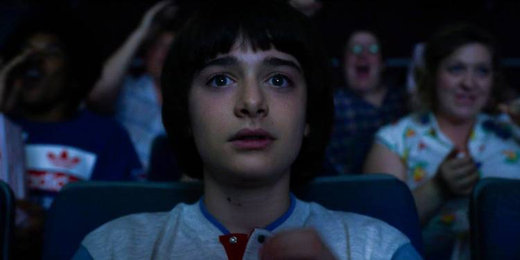 Stranger Things' Will Byers Sat In Movie Theater In Season 3 Facing The Screen