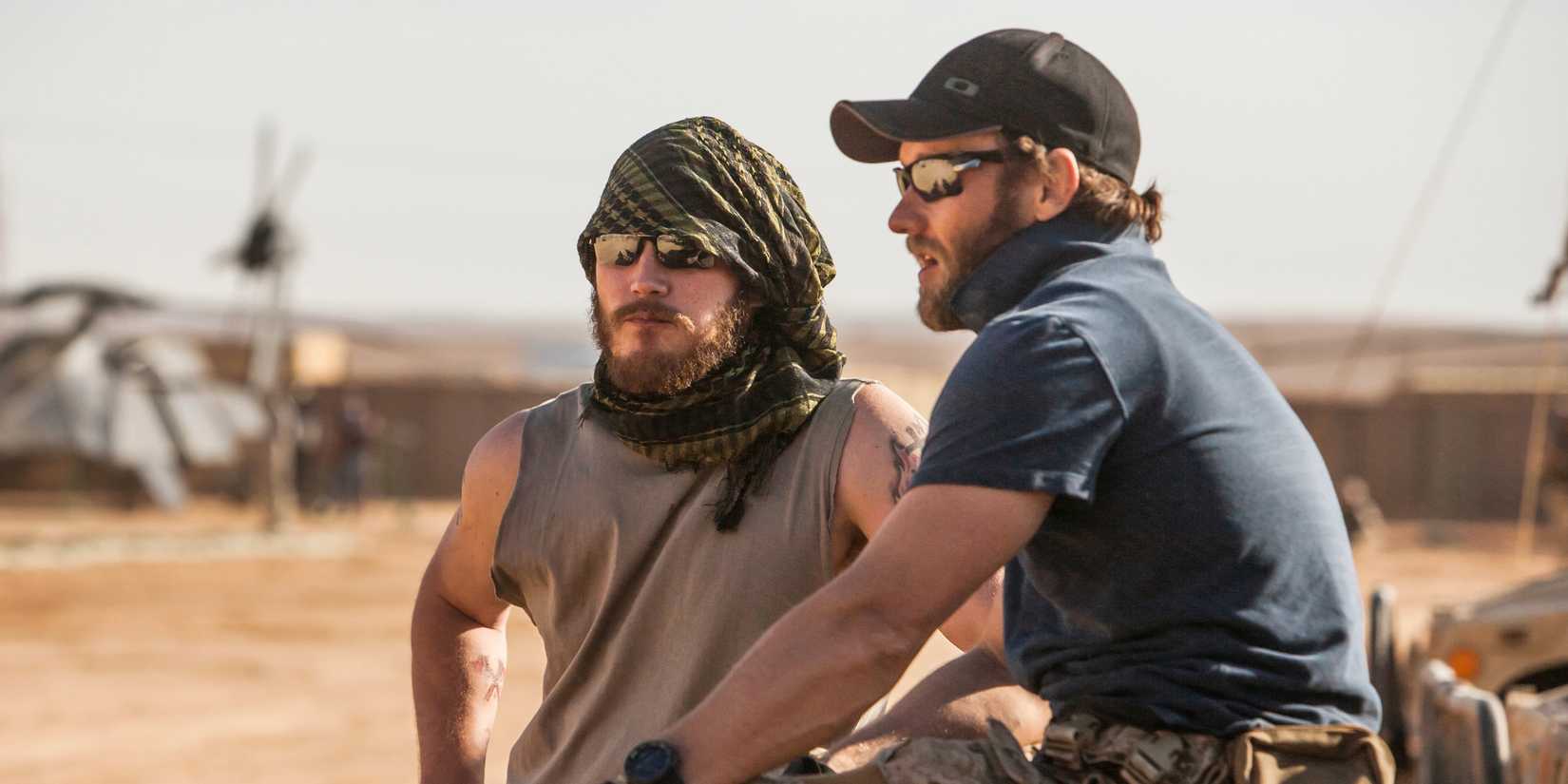 Chris Pratt and Joel Edgerton in Zero Dark Thirty