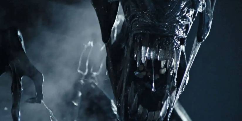 The Xenomorph Queen in 'Aliens.'