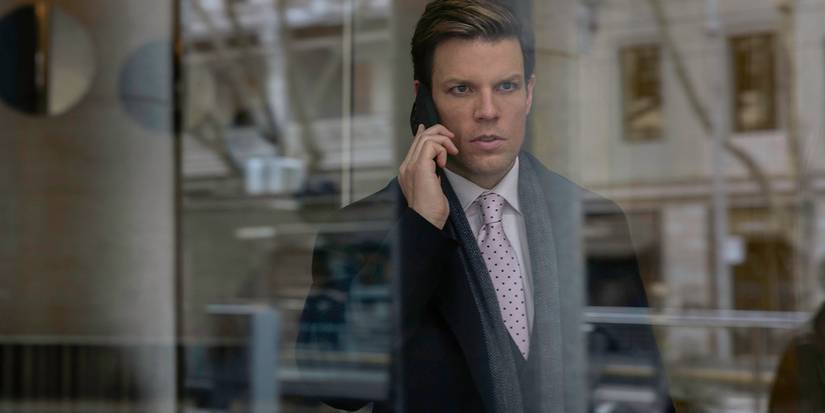 Jake Lacy on the phone in All Her Fault