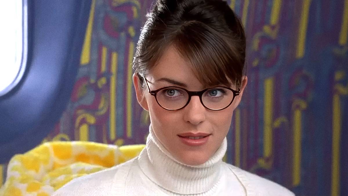 Elizabeth Hurley in Austin Powers.