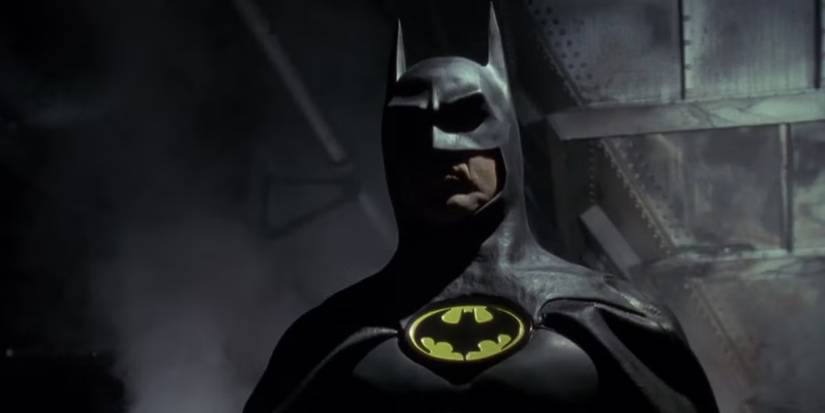 Michael Keaton as Batman in the opening scene of 'Batman.'
