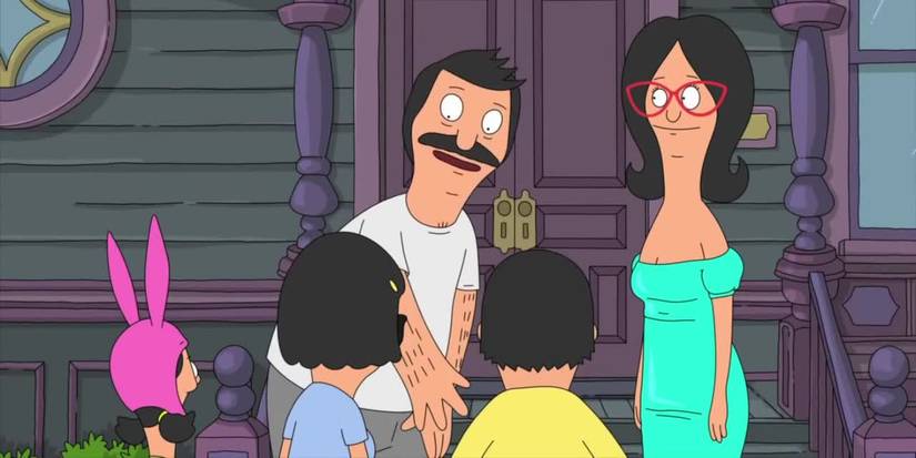 The Belcher family in 'Bob's Burgers' "An Indecent Thanksgiving Proposal"