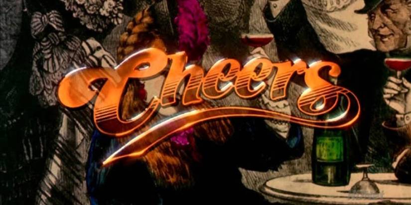 The opening credits for 'Cheers.'