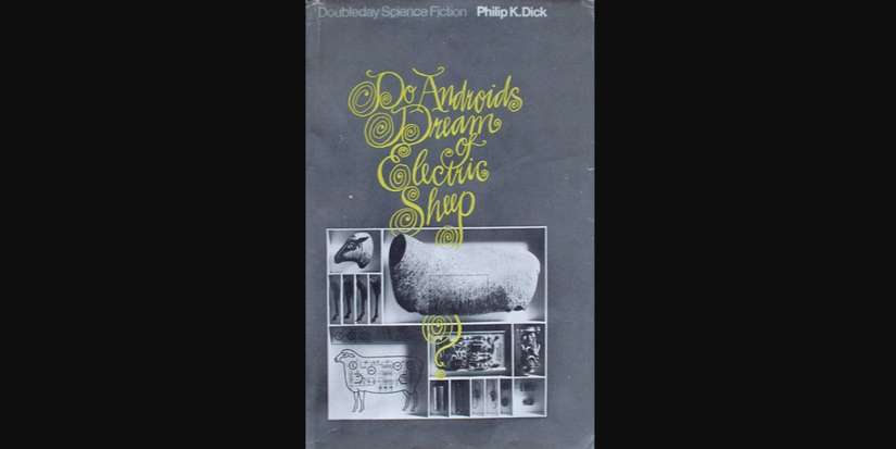 The cover art for Philip K. Dick's 'Do Androids Dream of Electric Sheep?'