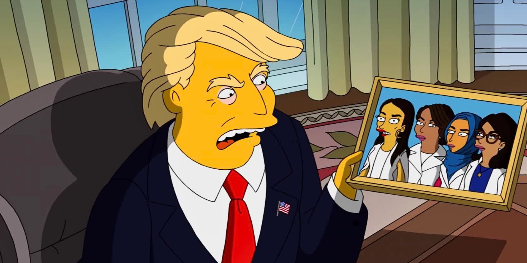 Donald Trump in The Simpsons