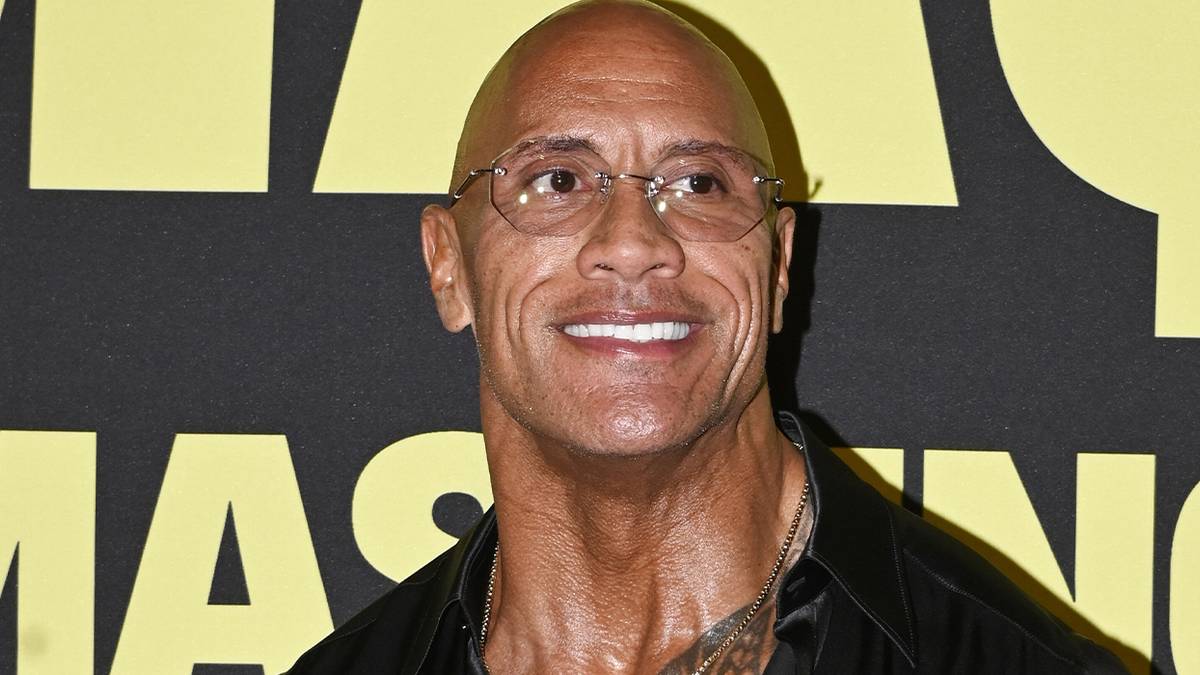Dwayne Johnson on the red carpet