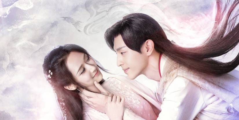 Yang Mi and Mark Chao on the poster for the romantic fantasy Eternal Love