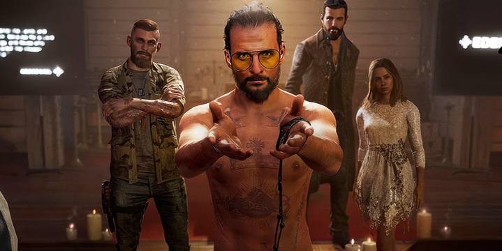 The Seed family in 'Far Cry 5.'