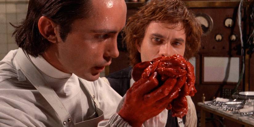 Udo Kier in Flesh for Frankenstein