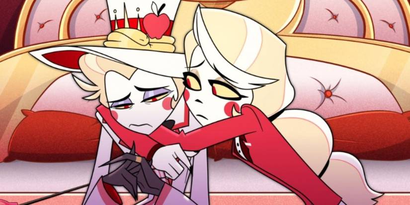 Charlie e Lucifer Morningstar em 'Hazbin Hotel' 2ª temporada.