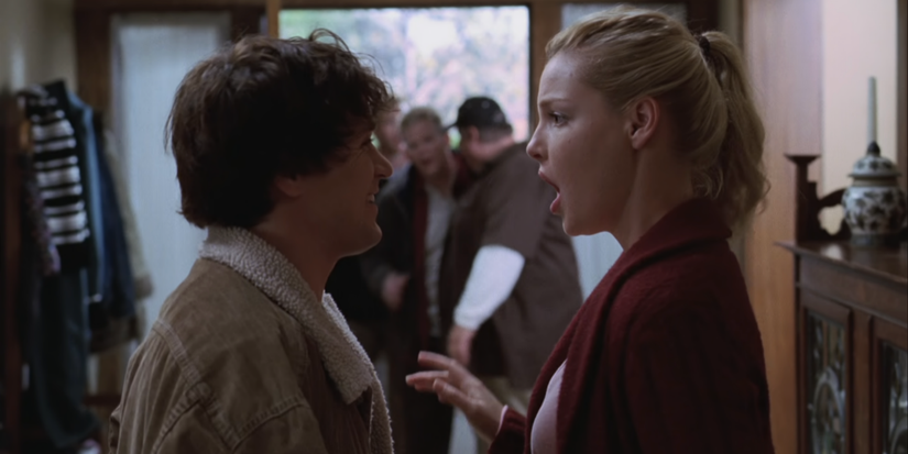 Katherine Heigl and TR Knight in Grey's Anatomy's "Thanks For The Memories"