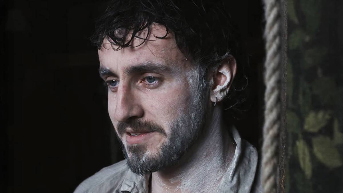 Paul Mescal in a scene from Hamnet