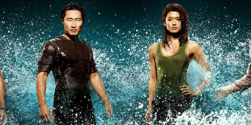Hawaii Five-0 - Chin Ho Kelly (Daniel Dae Kim) and Kono Kalakaua (Grace Park)
