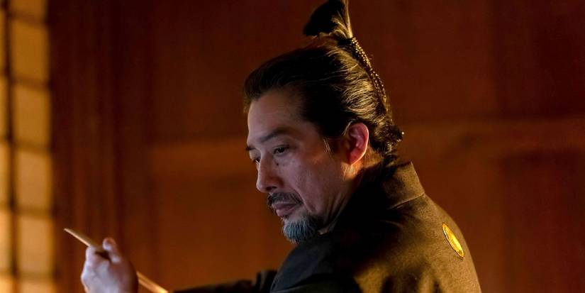 Hiroyuki Sanada in a scene of Shogun