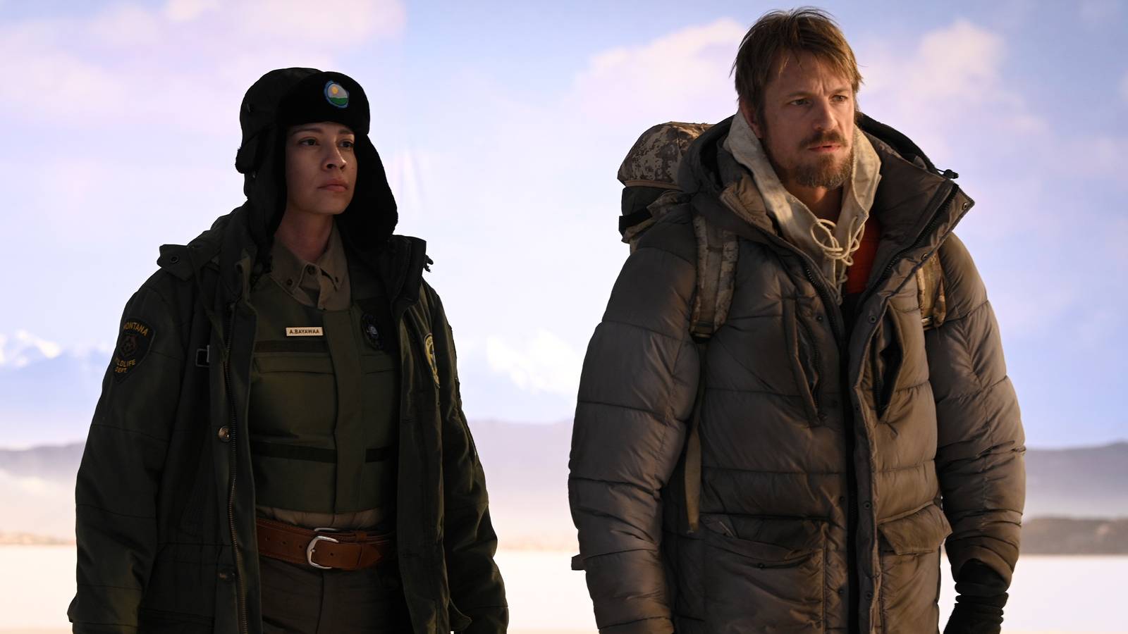 Icefall Post Joel Kinnaman Buttons Up and Braves the Tundra In a New ‘Icefall’ Image ...