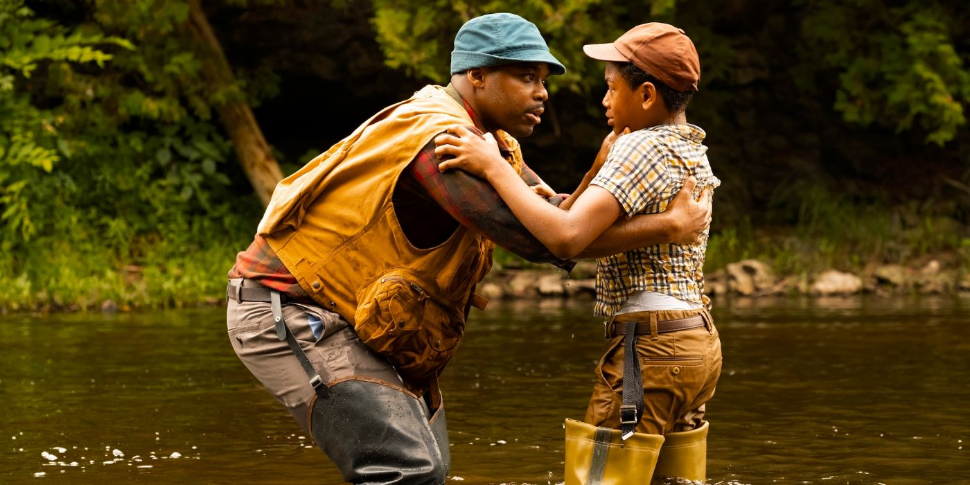 Jovan Adepo and Blake Cameron James in IT: Welcome to Derry Episode 4
