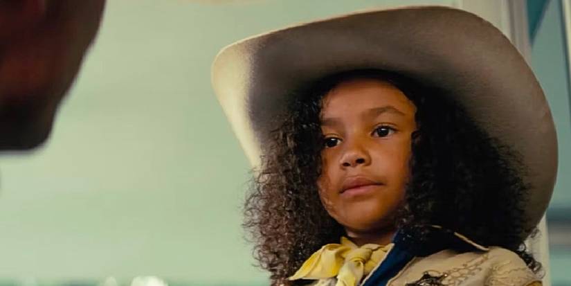 Janey Howard looking worried while talking to Cooper in Fallout.