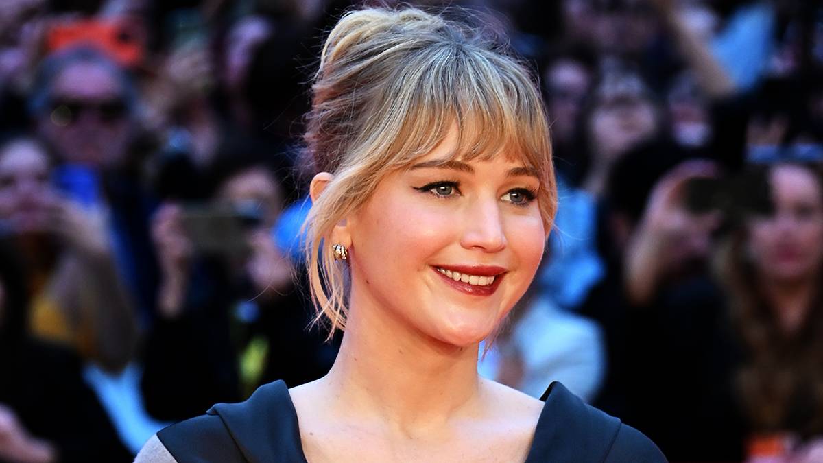 Jennifer Lawrence on a red carpet