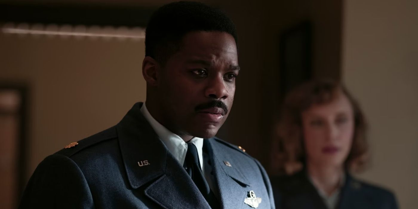 Leroy Hanlon (Jovan Adepo) in uniform in 'IT: Welcome to Derry'