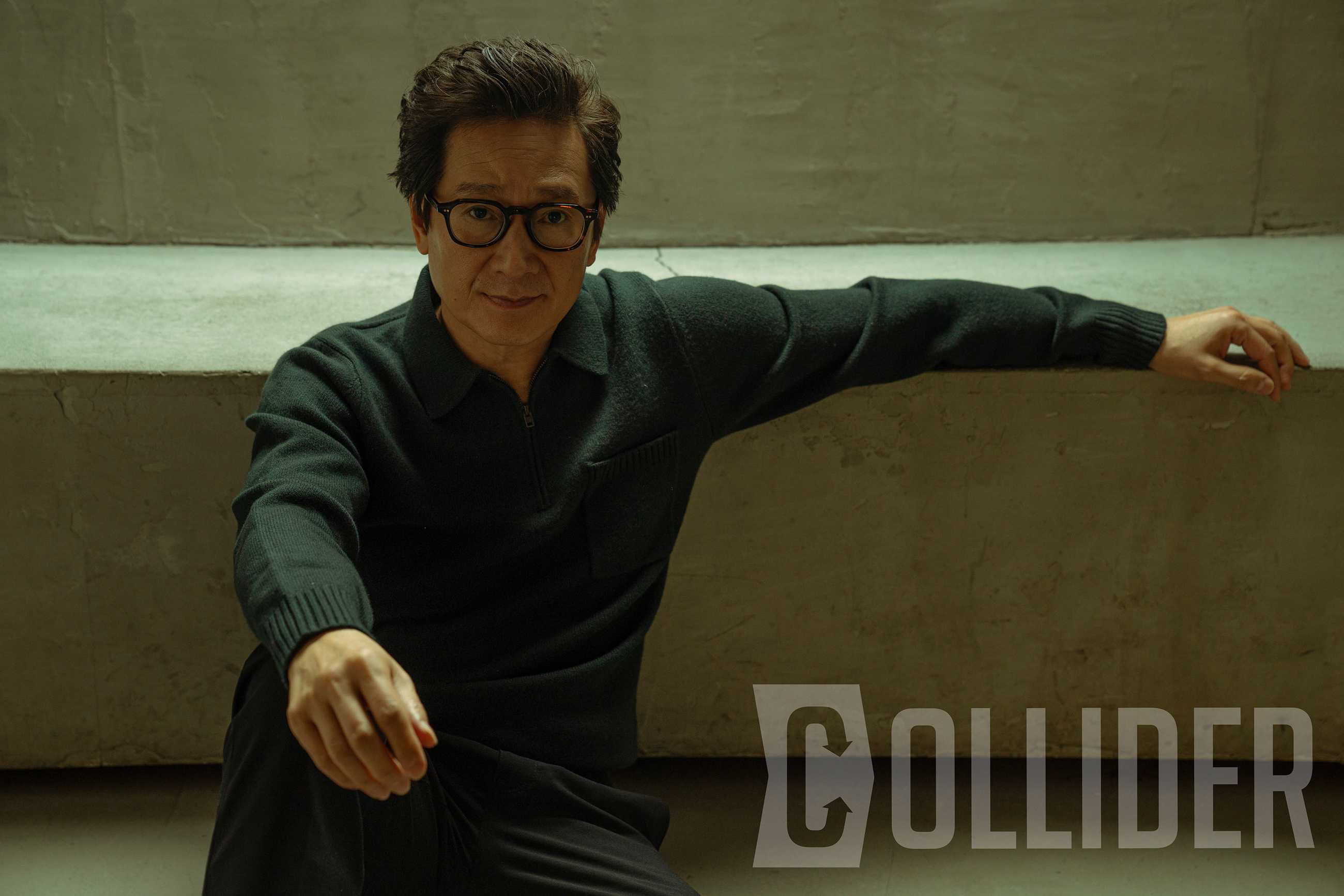 Ke Huy Quan photographed by Andrew Lipovsky for Collider on November 10, 2025 at Café Studio NYC in New York City.