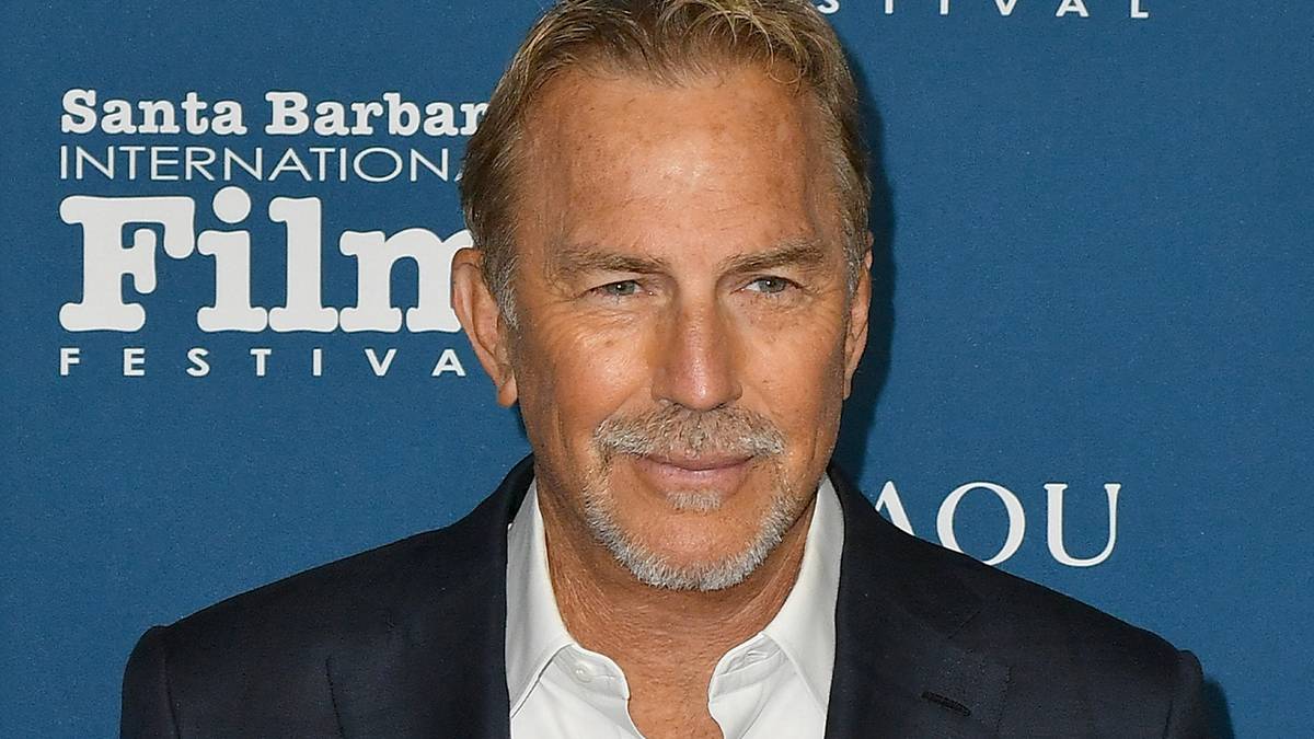 kevin costner on the Santa Barbara International Film Festival red carpet