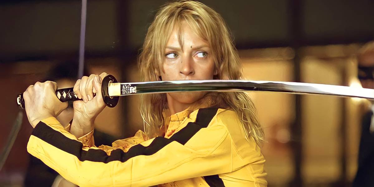 Uma Thurman como A Noiva em 'Kill Bill: Vol. 1'