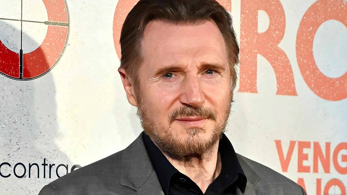 Liam Neeson on the red carpet