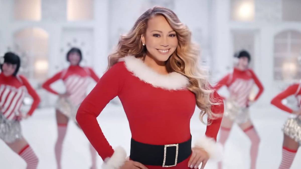Mariah Carey in All i want for christmas is you