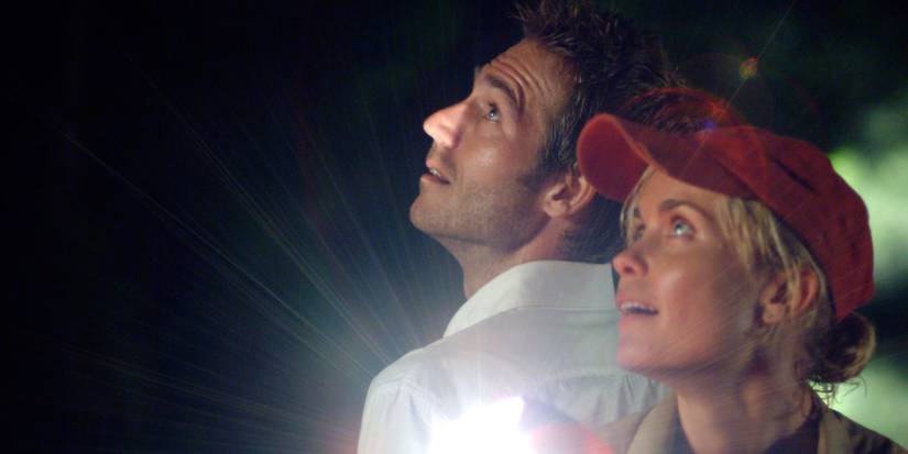 Michael Vartan and Radha Mitchell in Rogue