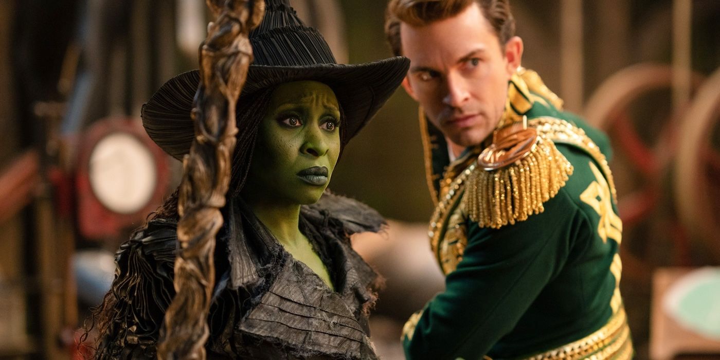 Cynthia Erivo and Jonathan Bailey in Wicked: For Good