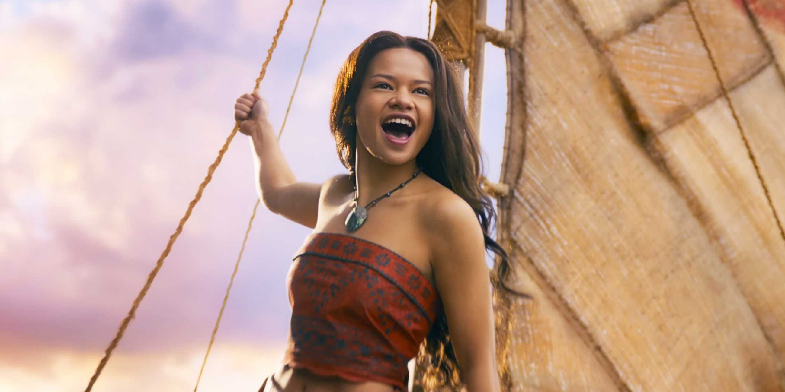 Catherine Laga'aia in Moana.