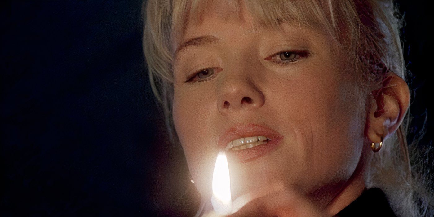 Rebecca de Mornay in a scene from the film Never Talk to Strangers