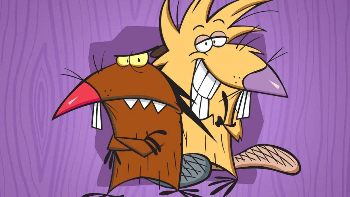 Norbert and Daggett Beaver in The Angry Beavers