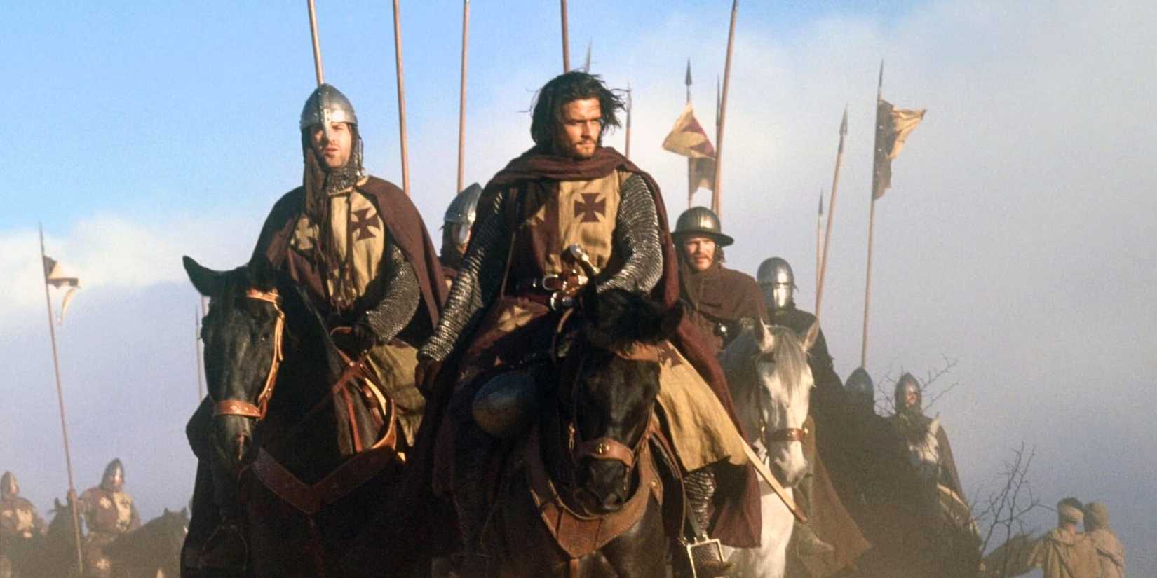 Orlando Bloom and Velibor Topic in Kingdom of Heaven 2005