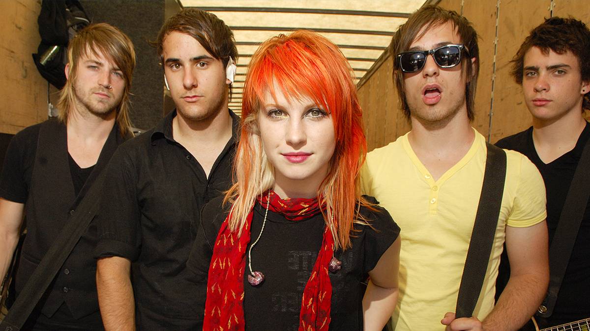 The band Paramore in 2007