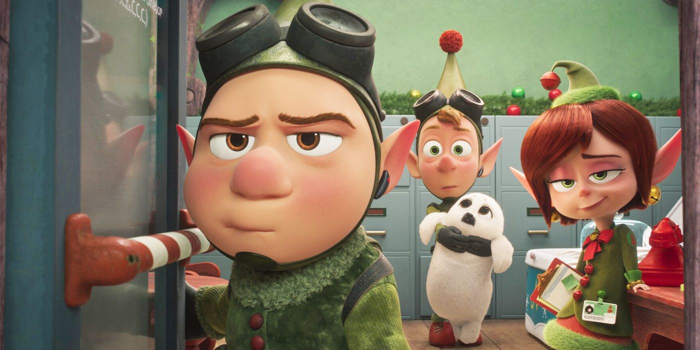 The 'Prep & Landing' Elves Are Back and Creating Trouble for a 'Community' Star in 'The Snowball Protocol' Sneak Peek [Exclusive]