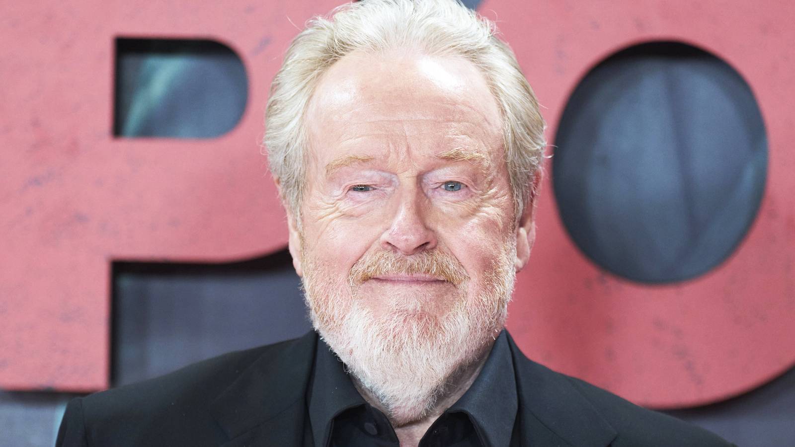 Ridley Scott on the red carpet
