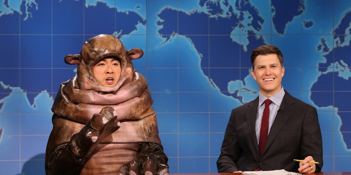 SNL Weekend Update Moo Deng