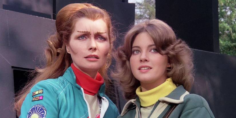 Lynne Frederick and Catherine Schell in Space: 1999