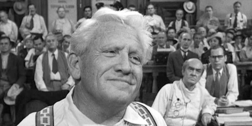 Spencer Tracy smiles in 'Inherit the Wind' (1960)