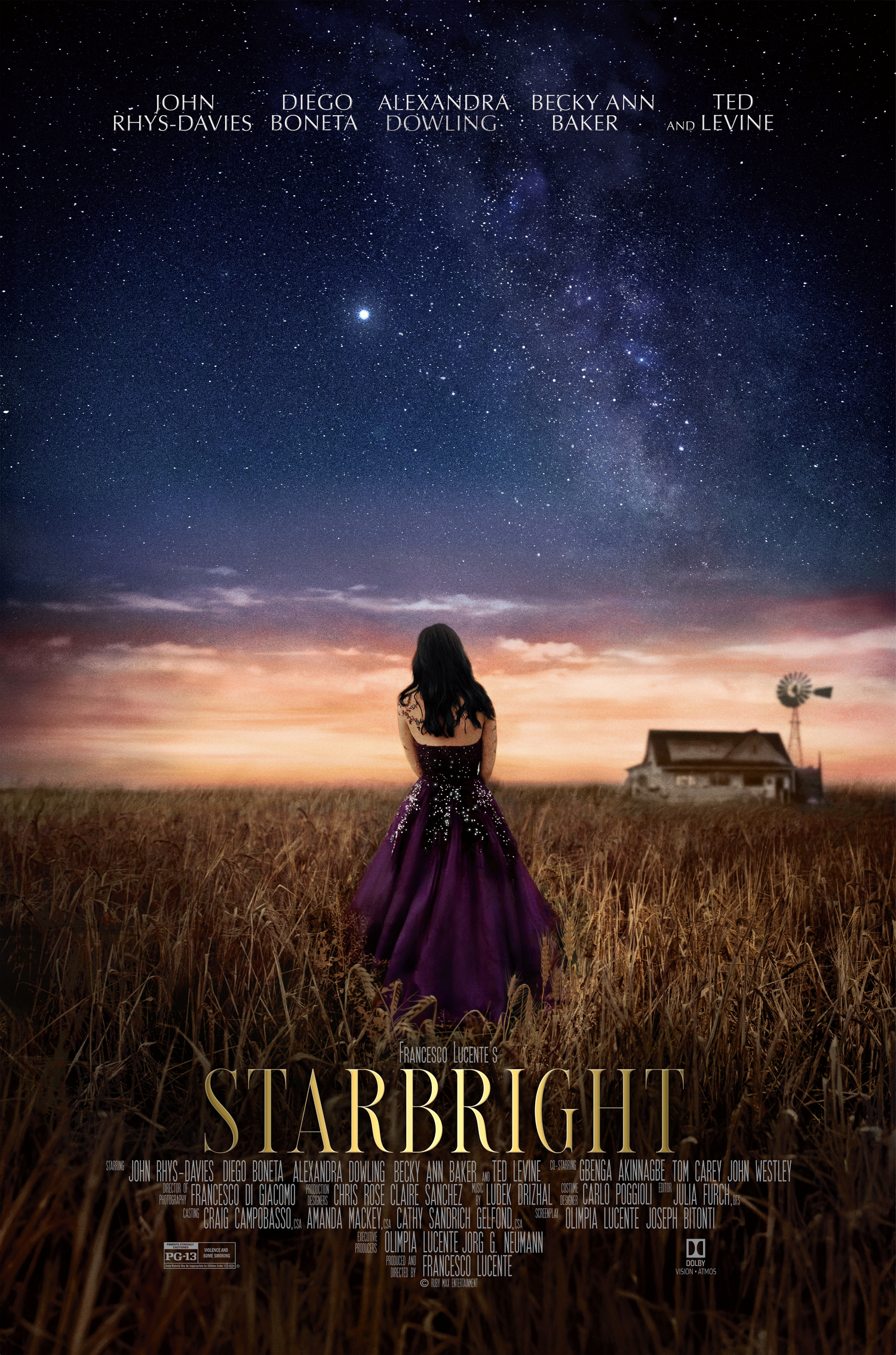 Pôster do filme Starbright com John Rhys-Davies e Alexandra Dowling
