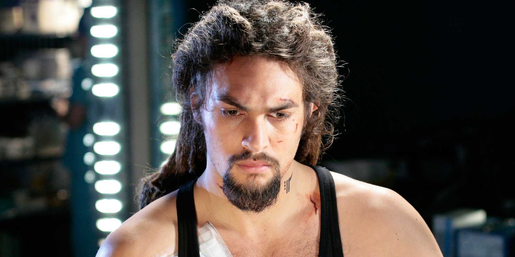 Jason Momoa's Ronon Dex looking intense in Stargate: Atlantis