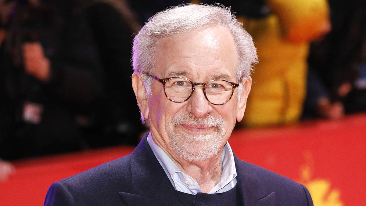 Steven Spielberg on the red carpet