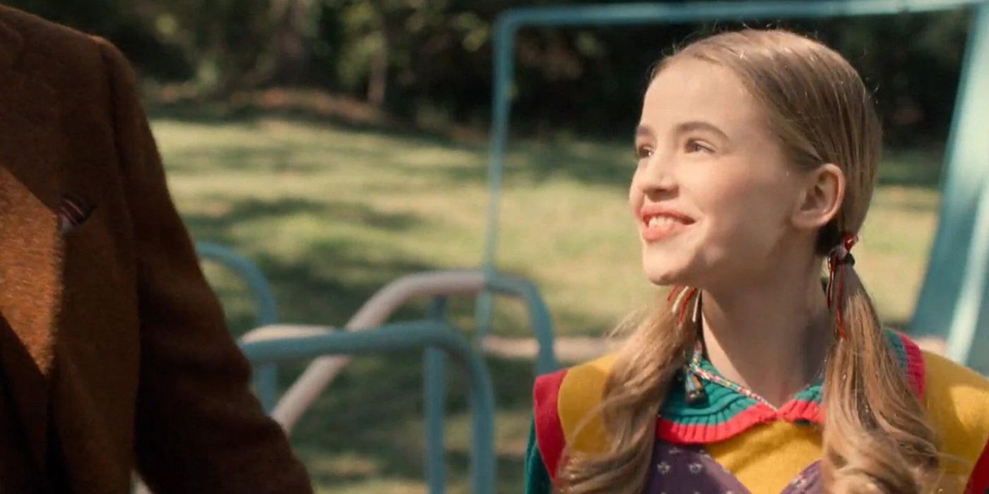 Nell Fisher talks to her imaginary friend, Mr. Whatsit, on 'Stranger Things' Chapter 5.