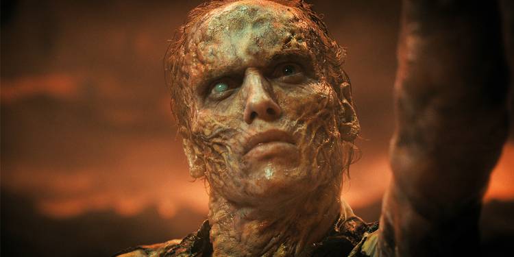Henry Creel turning into Vecna in Stranger Things Season 4, Episode 9.