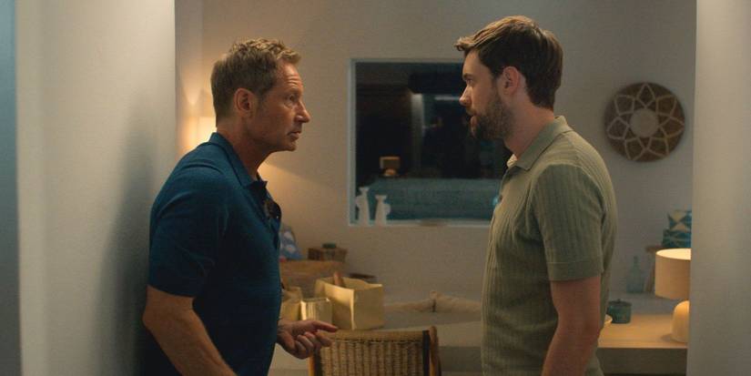 David Duchovny and Jack Whitehall in Malice