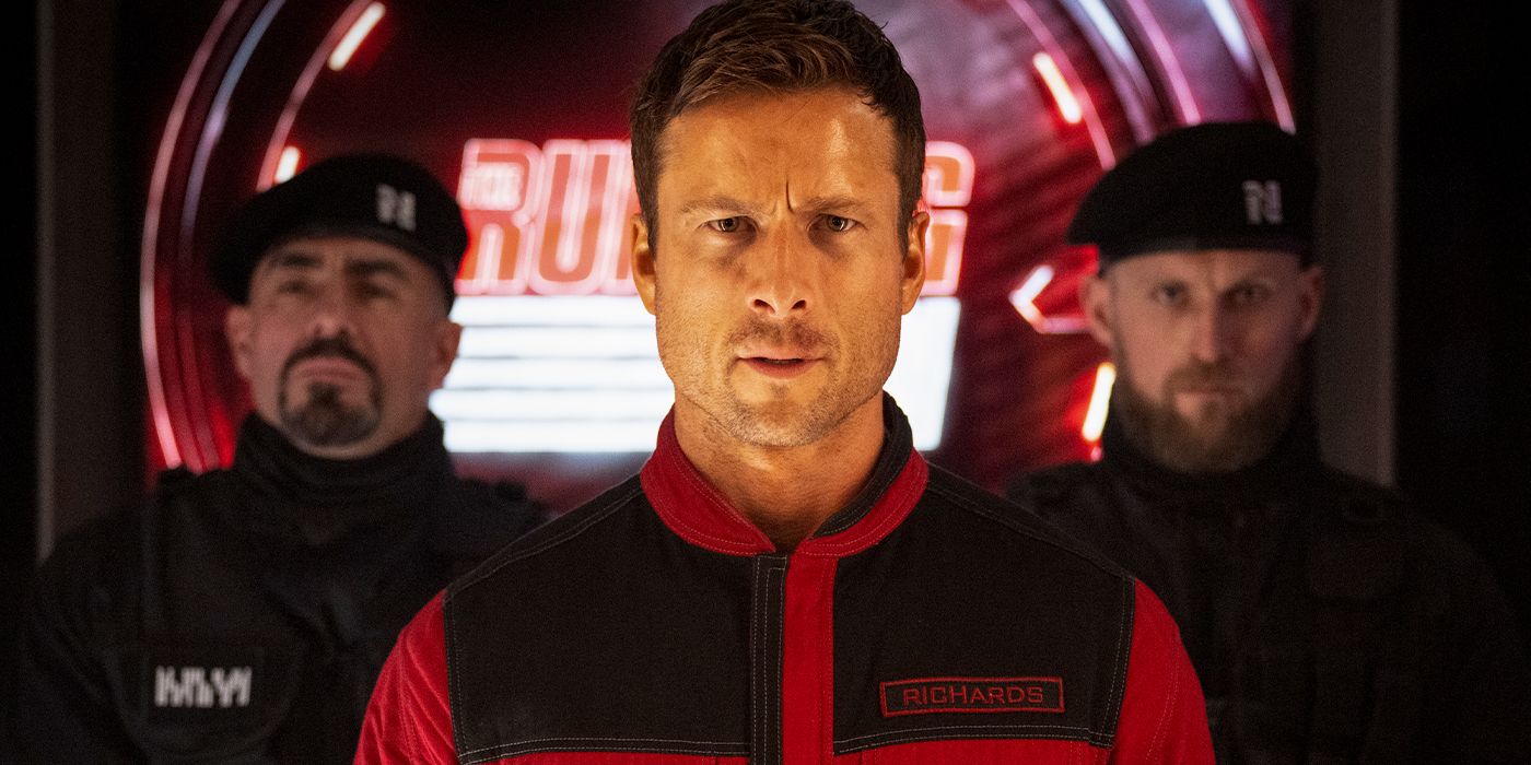 Glen Powell and Katy O’Brian Suit Up For Life or Death Competition In a New ‘The Running Man’ Image [Exclusive]