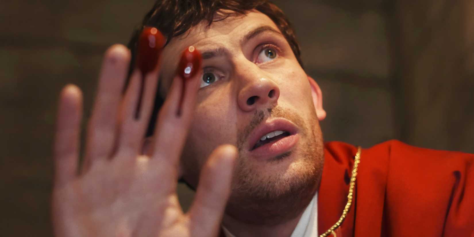 Josh O'Connor as Jud in Wake Up Dead Man.